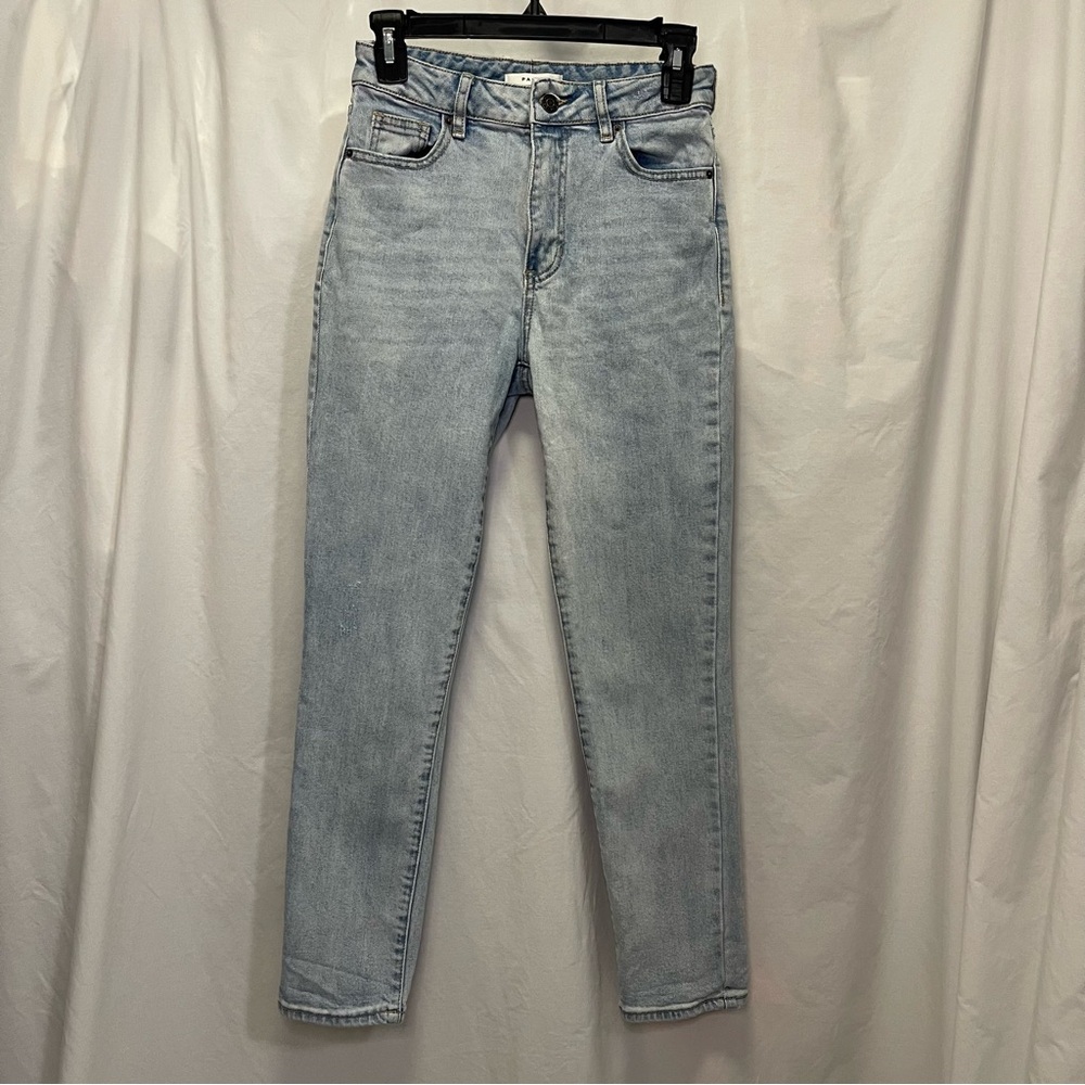 PacSun Mom Jean Women's 25 Light Blue Casual Classic 5 Pocket Denim - Picture 3 of 10